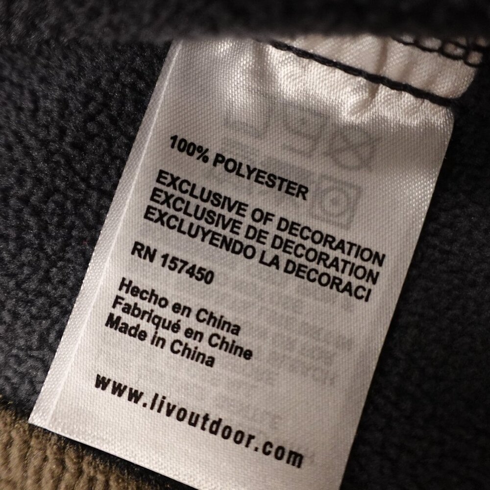 LIV Outdoor Jett Softshell Jacket men's medium taupe gray - Picture 11 of 12